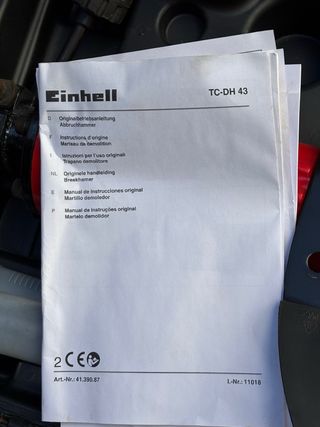 Martillo demoledor Einhell TC-DH 43