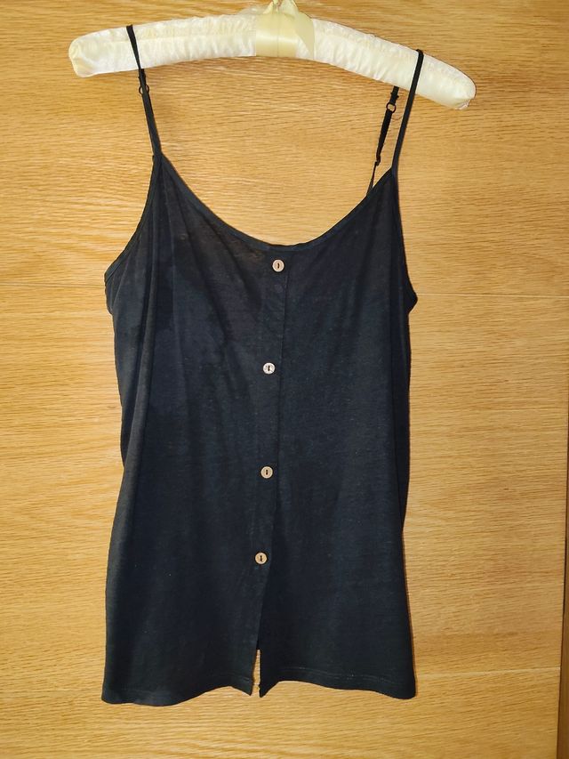 Top negro Intimissimi M - Tirantes