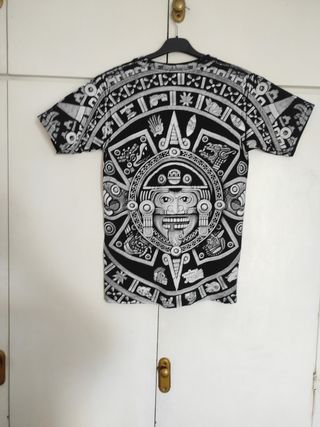 Camiseta Azteca Sol Talla S
