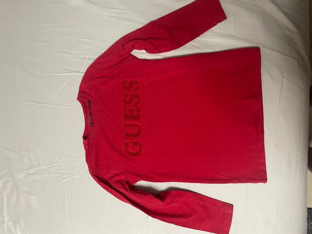 Camiseta Guess roja - Talla 10