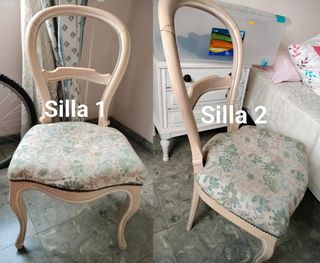 2 Sillas Luis XVI