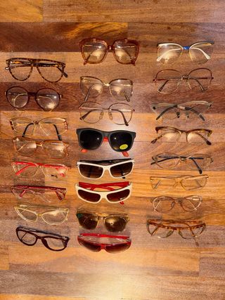 24 Gafas Antiguas Adulto