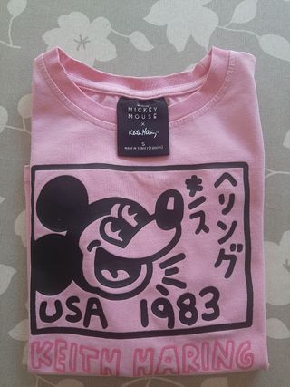 Camiseta Keith Haring Mickey Mouse