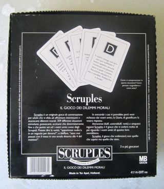 Gioco da tavolo "Scruples"