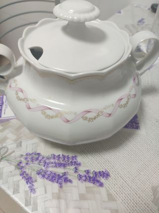 Sopera porcelana Santa Clara