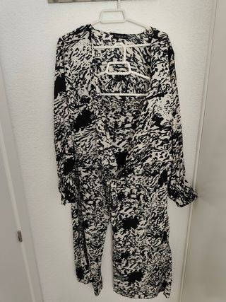 Blusa WABI SABI - Negro y Blanco