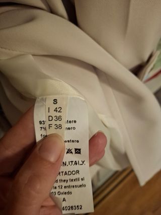 Abrigo beige de Mania (made in Italy)