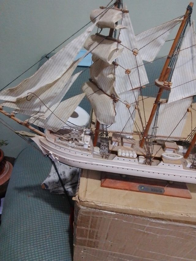 Maqueta velero J.Sebastián El Cano
