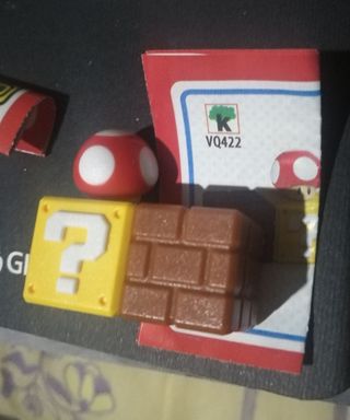 Kinder super mario 2025 portafoto fungo rosso raro