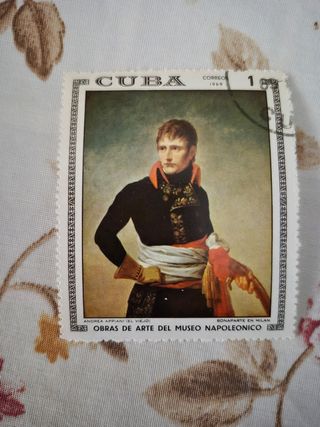 Sello Cuba 1969 Napoleón