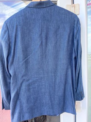 Chaqueta americana azul