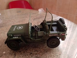 Jeep Militar Willis 1/18