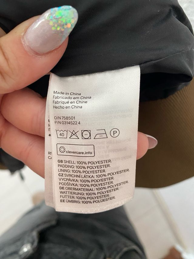 Chaqueta bomber verde militar