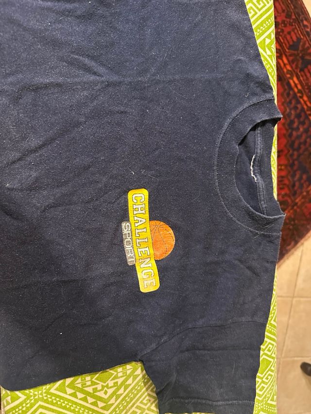 Maglietta Challenge Sport blu tg.S