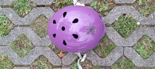Casco patinaje púrpura talla M