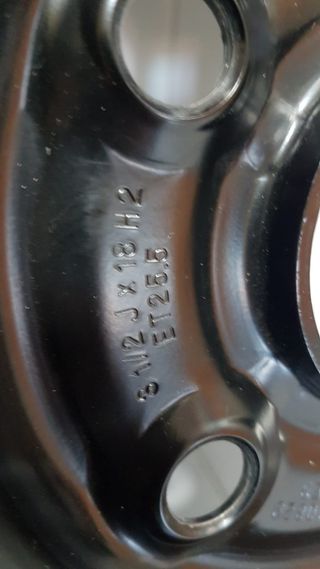 Rueda repuesto VAG 18