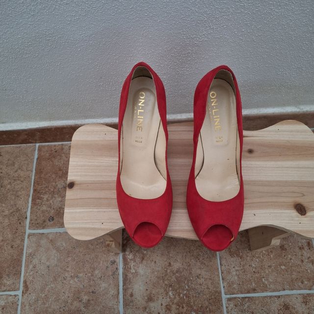 Scarpe rosse ON-LINE tacco alto