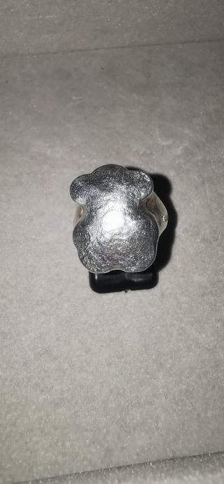 Anillo plata Tous Oso