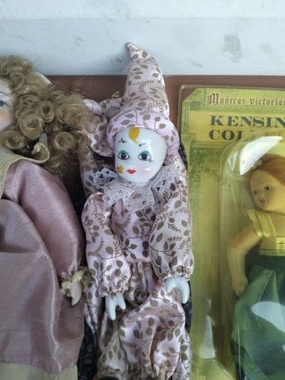 3 Muñecas porcelana antiguas