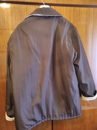 Parka marrón XXL mujer