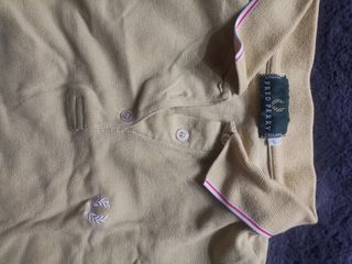 Polo Fred Perry Beige - mujer Talla L
