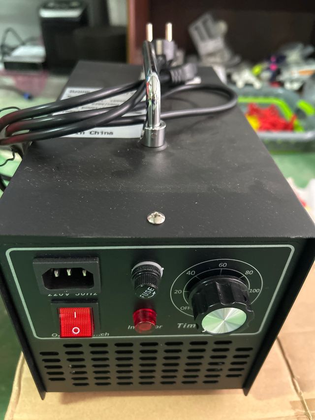 Purificador aire Ozono - Negro