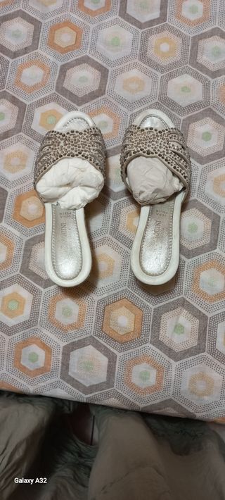 Ciabatte Chiara Pasquini con zeppa e strass