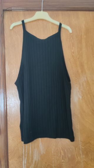 Camiseta negra tirantes