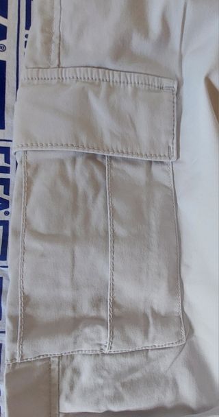 Pantalones Cargo Hollister Beige