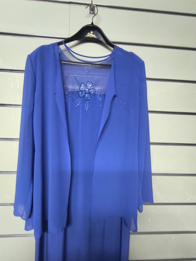 Vestido azul elegante