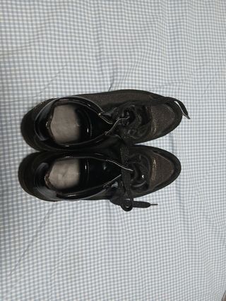 Zapatillas negras mujer - talla 39