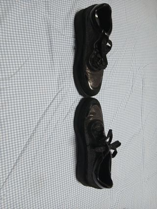 Zapatillas negras mujer - talla 39
