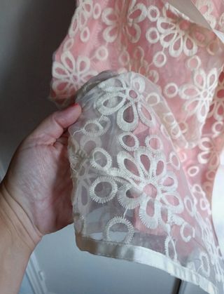 Vestido fiesta rosa 