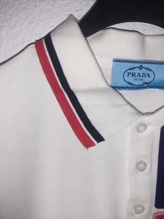Polo Prada blanco (PRECIO NEGOCIABLE)