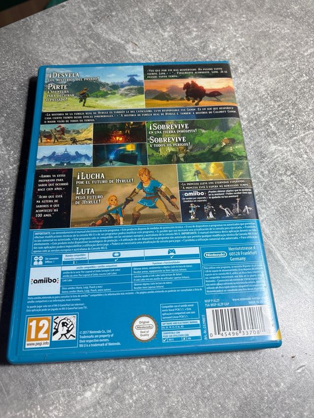 Wii U - Zelda Breath of the Wild