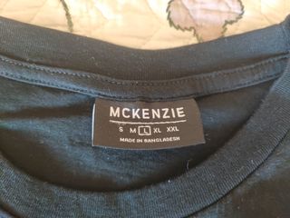 Camiseta manga larga negra Mckenzie