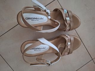 Sandali Originis beige/bianco