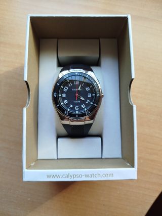 Reloj Calypso - Negro y Plata