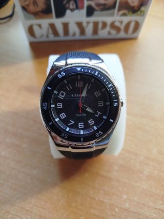 Reloj Calypso - Negro y Plata