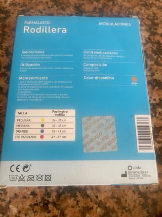 Rodillera Farmalastic Cinfa