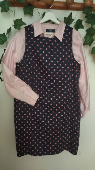 Vestido La Redoute Azul - Talla 46