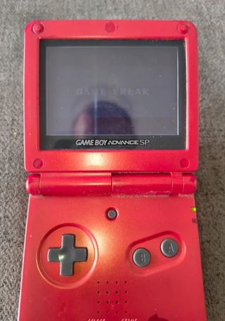 Game Boy Advance SP Roja - Edicion Groudon
