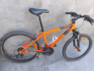 Bicicleta montaña B TWIN ROCK RIDER 500 DE 24"