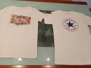 2 Camisetas niño - Converse, 12/13 Pepe Jeans 14