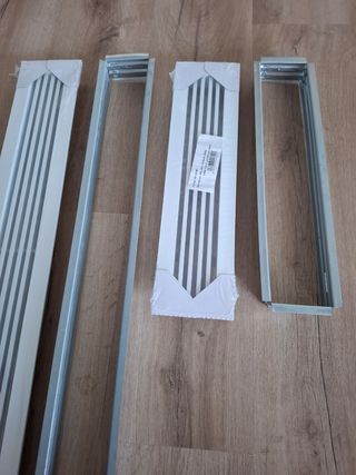 4 Rejillas ventilación lineales