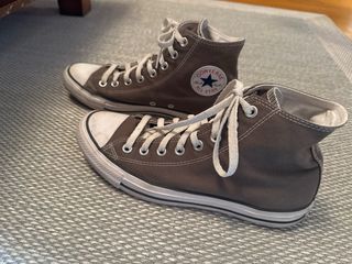 Converse altas marrones