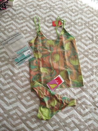 Calzedonia - Conjunto interior multicolor talla M