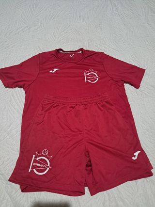 Equipación deportiva Domaio F.C. - Joma