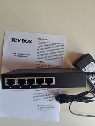 Switch Ethernet ICY BOX 5 puertos