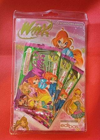 Blister da 3 bustine Winx Club Fashioncards sealed